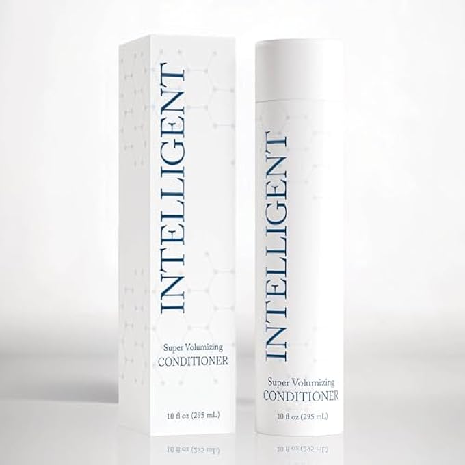 INTELLIGENT SUPER VOLUMIZING HAIR LOSS CONDITIONER - STRENGTHENS WEAKENED HAIR AND MAXIMIZES VOLUME | ALL HAIR TYPES FOR MEN AND WOMEN | 10 FL OZ (290 ML) - Image 1